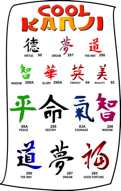 cool japanese symbols for usernames